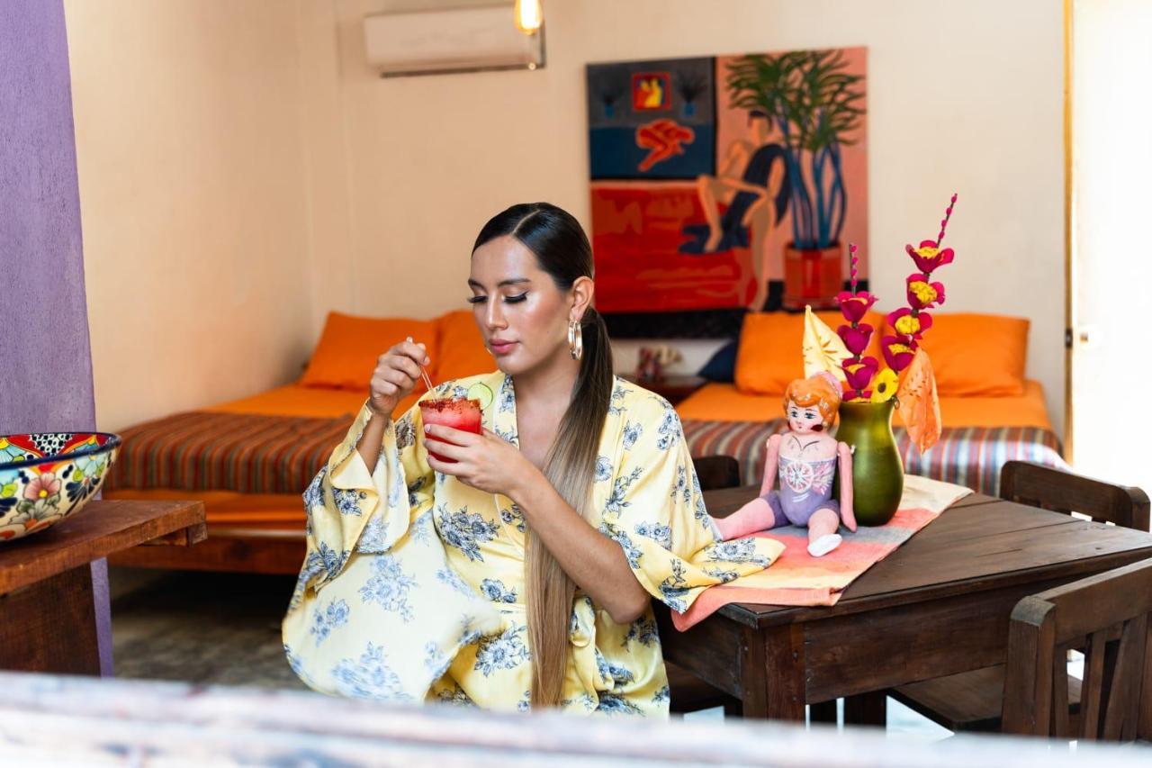 La Maxima & Lgbt Hotel Zipolite Bagian luar foto